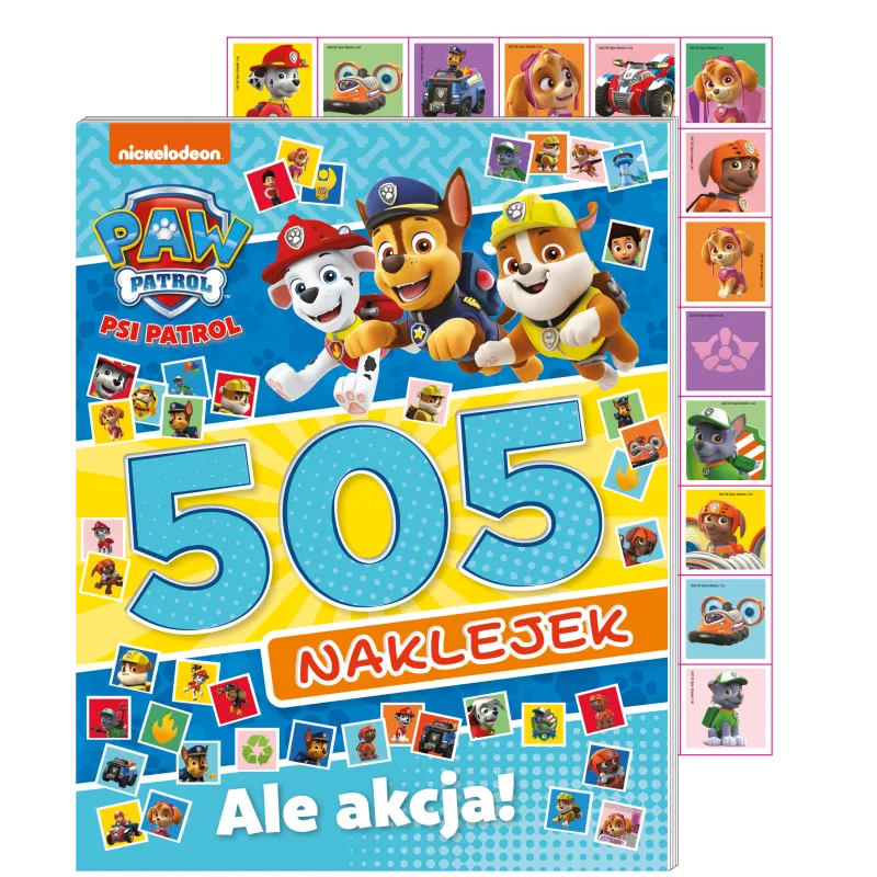 PSI PATROL. ALE AKCJA! 505 NAKLEJEK