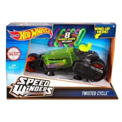 AUTONAKRĘCIAKI WYŚCIGÓWKI HOT WHEELS  TWISTED CYCLE 4+