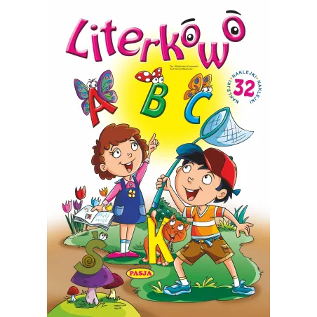 Literkowo. Książeczka Z Naklejkami