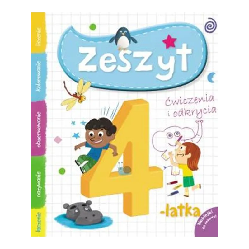 ĆWICZENIA I ODKRYCIA. ZESZYT 4-LATKA