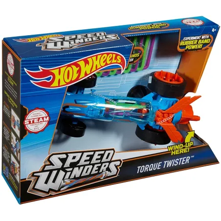 WYŚCIGÓWKA AUTONAKRĘCIAKI HOT WHEELS TORQUE TWISTER 4+
