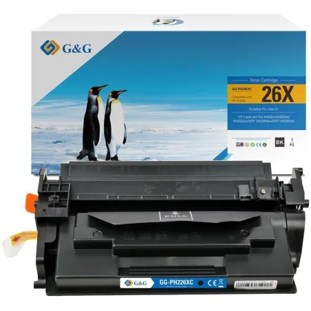 TONER ZAMIENNIK HP 26X CF226X CZARNY 9000 STRON G&G