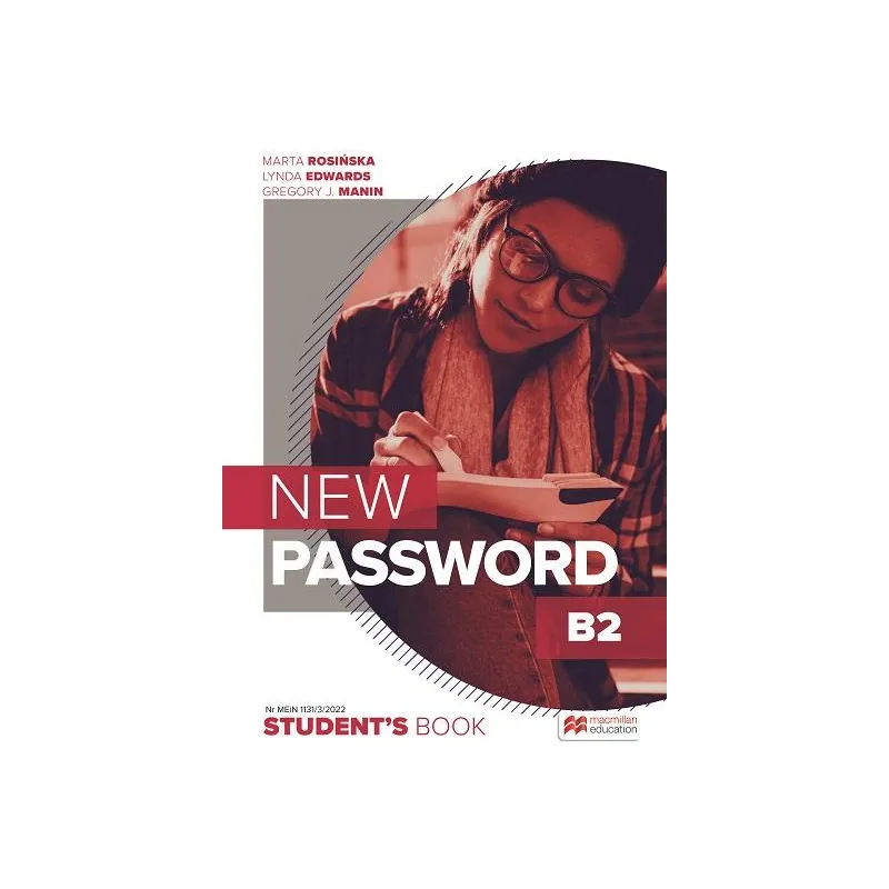 New Password B2. Student\s Book  książka cyfrowa. Kod wklejony Gregory J. Manin,Marta Rosińska