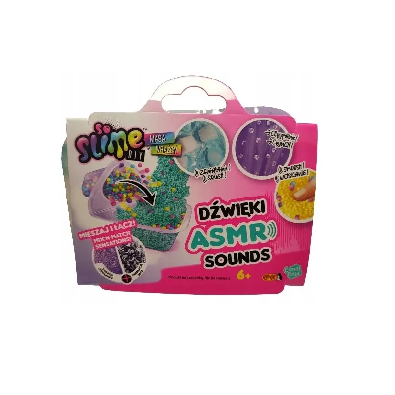 SLIME DIY MASA WRAŻEŃ MIESZAJ I ŁĄCZ 6+