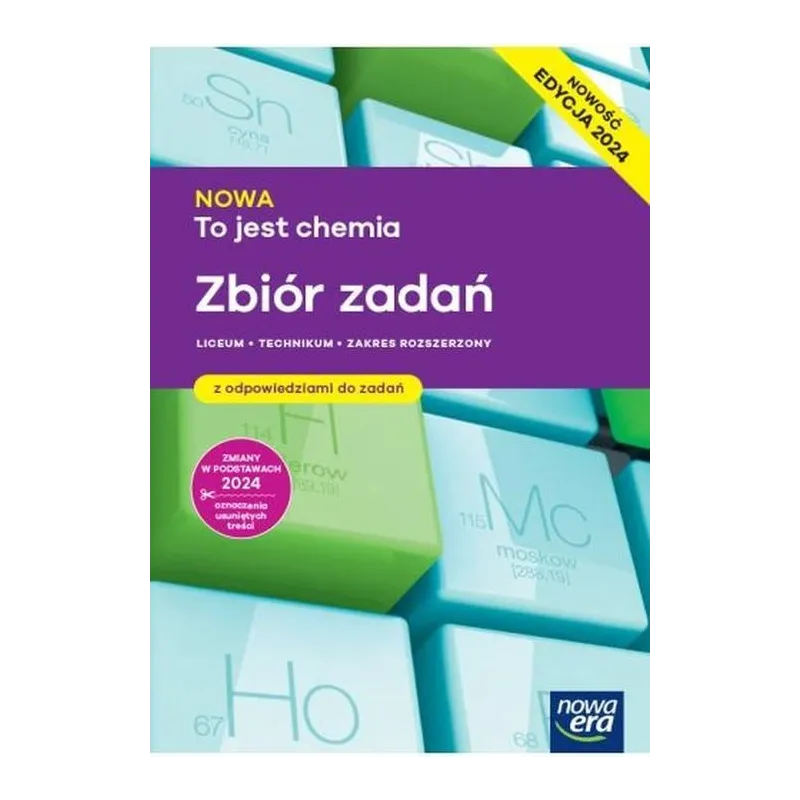 TO JEST CHEMIA. ZBIÓR ZADAŃ  Z ODPOWIEDZIAMI ZAKRES ROZSZERZONY