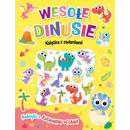 WESOŁE DINUSIE. KSIĄŻKA Z ZADANIAMI