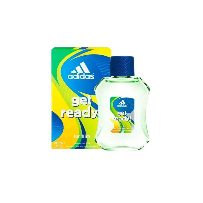 ADIDAS GET READY! WODA TOALETOWA DLA MĘŻCZYZN 100ML