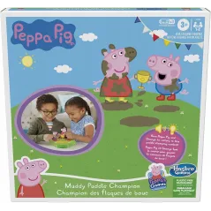 ŚWINKA PEPPA GRA ZRĘCZNOŚCIOWA BŁOTNISTY MISTRZ KAŁUŻY HASBRO 3+
