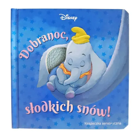 Disney. Dobranoc, Słodkich Snów. Książeczka Sensoryczna