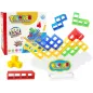 Klocki Logiczne 3D Układanka Tetris Wieża 16 Elementów 3+