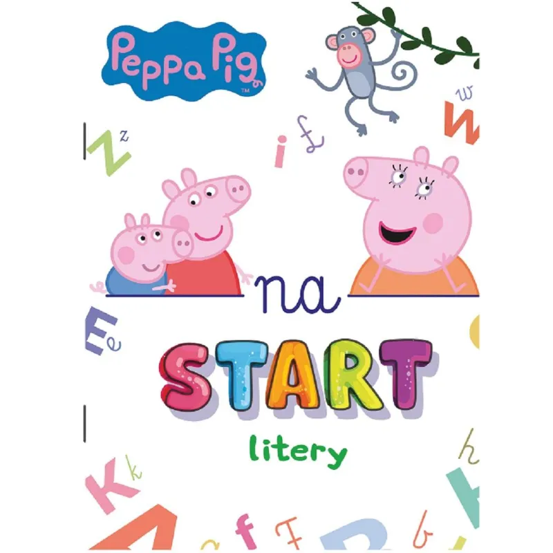 ŚWINKA PEPPA. NA START LITERY - Media Service Zawada