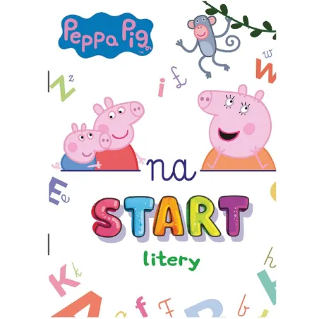 ŚWINKA PEPPA. NA START LITERY - Media Service Zawada