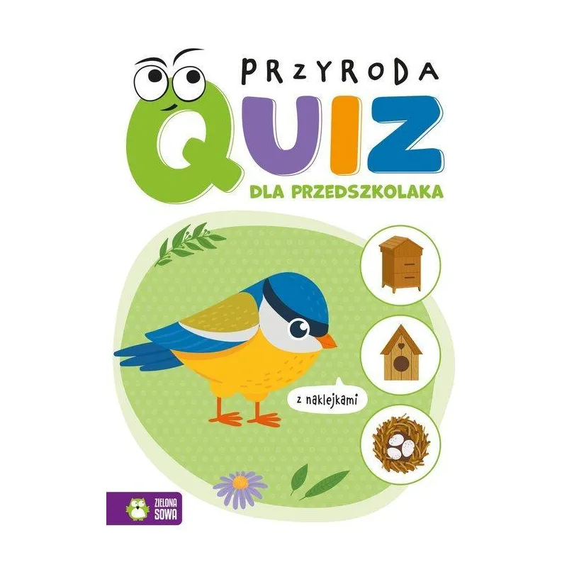 PRZYRODA. QUIZ Z NAKLEJKAMI DLA PRZEDSZKOLAKA