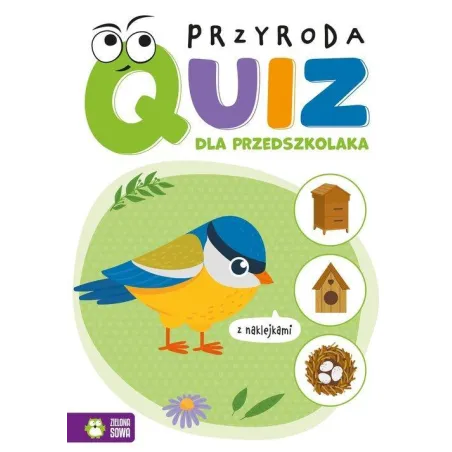 PRZYRODA. QUIZ Z NAKLEJKAMI DLA PRZEDSZKOLAKA
