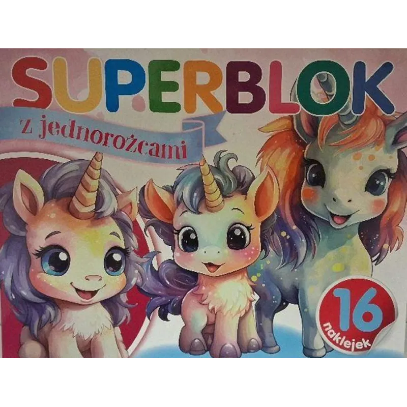 SUPERBLOK Z JEDNOROŻCAMI