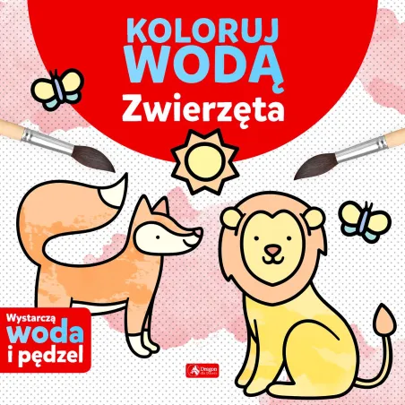 Zwierzęta. Koloruj Wodą