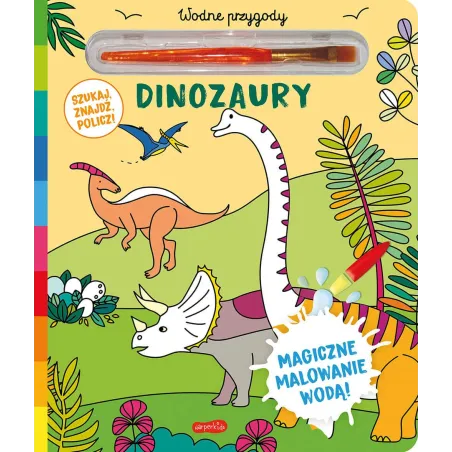 Dinozaury. Wodne Przygody. Magiczne Malowanie Wodą