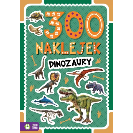 DINOZAURY. 300 NAKLEJEK