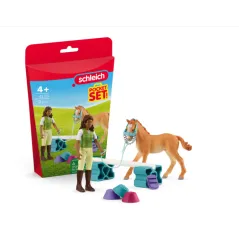 SARAH I ŹREBAK ZESTAW SCHLEICH HORSE CLUB 4+