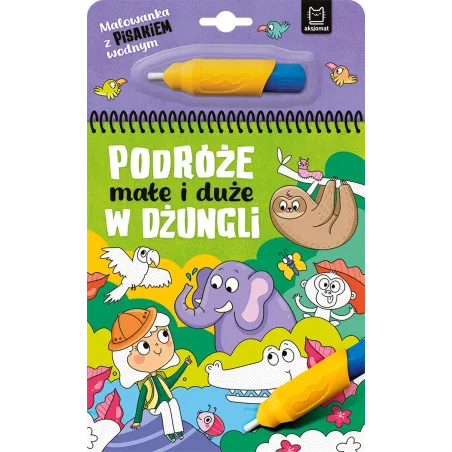 W Dżungli. Malowanka Z Pisakiem Wodnym