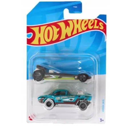 HOT WHEELS ZESTAW 2 AUTA HWD08 MATTEL 3+