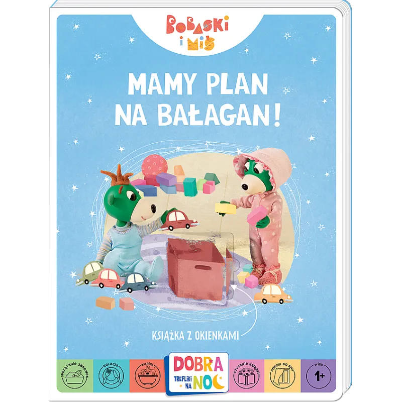 MAMY PLAN NA BAŁAGAN! KSIĄŻKA Z OKIENKAMI - Trefl Books