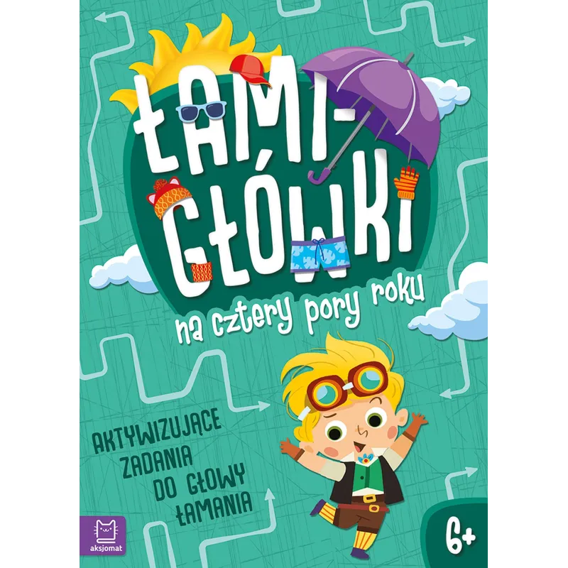 Łamigłówki na cztery pory roku. Aktywizujące zadania do głowy łamania 6 Beata Karlik