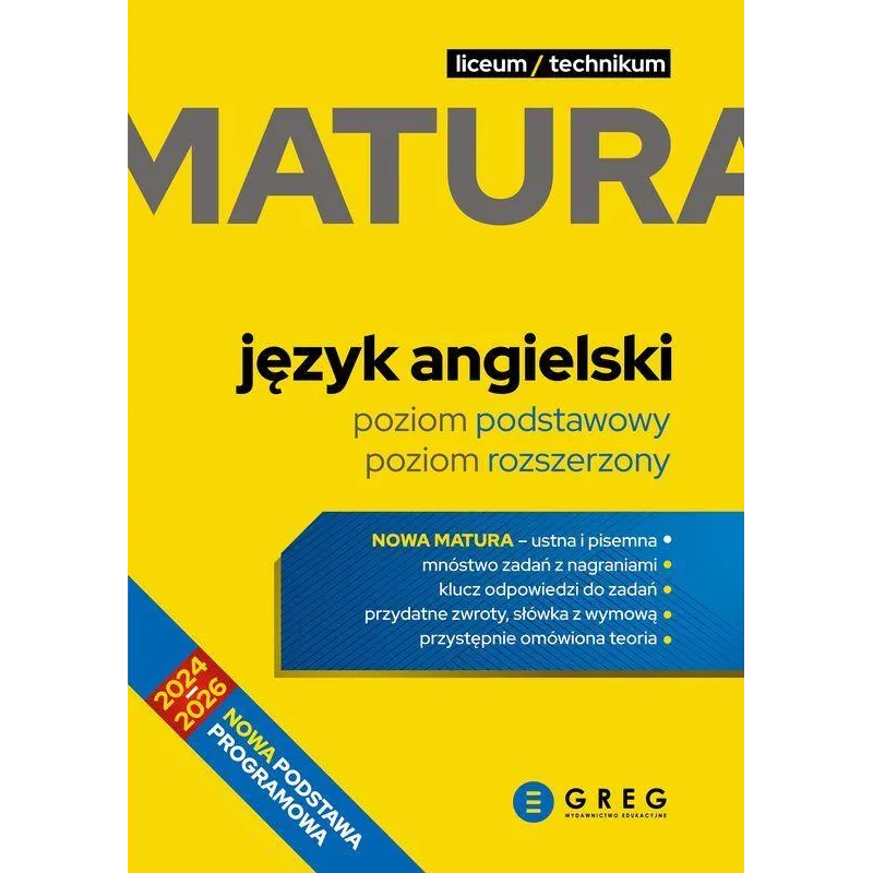 Język angielski. Repetytorium maturalne. Matura 20242026 Daniela Macisaac,Bogusław Solecki,Krzysztof Richter