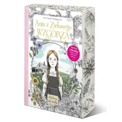 Ania z Zielonego Wzgórza. Kolory klasyki ilustrowane brzegi Lucy Maud Montgomery