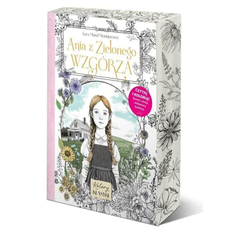 Ania z Zielonego Wzgórza. Kolory klasyki ilustrowane brzegi Lucy Maud Montgomery