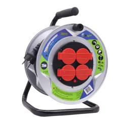 Przedłużacz Na Bębnie Linear 25M 4X230V 16A H05Vv-F