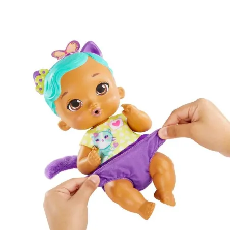 Lalka My Garden Baby Bobas Kotek Fioletowy Mattel 3+
