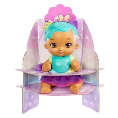 LALKA MY GARDEN BABY BOBAS KOTEK FIOLETOWY MATTEL 3+
