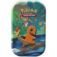 KANTO FRIENDS MINI TIN PUSZKA Z KARTAMI CHARMADER POKEMON 6+