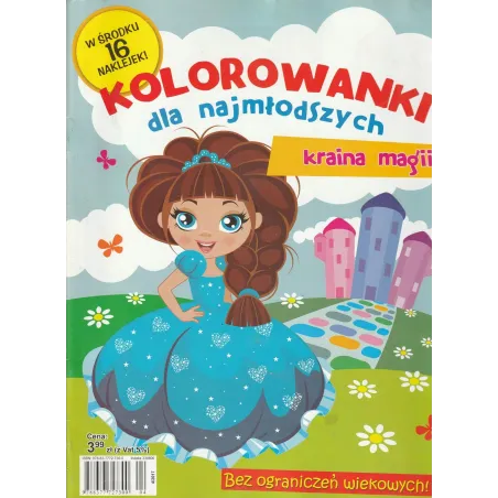 Kraina Magii. Kolorowanki Dla Najmłodszych Z Naklejkami