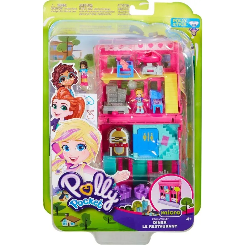POLLY POCKET POLLYVILLE RESTAURANT 4+