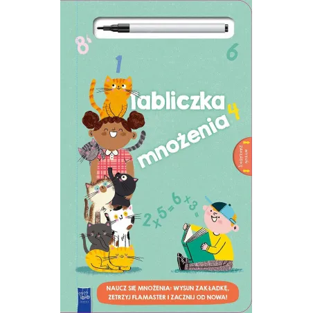 Tabliczka Mnożenia Z Flamastrem Suchościeralnym Tabliczka Mnożenia Z Flamastrem Suchościeralnym