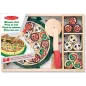 Pizza Drewniana Z Dodatkami Zabawka Edukacyjna Melissa & Doug 3+
