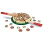 Pizza Drewniana Z Dodatkami Zabawka Edukacyjna Melissa & Doug 3+