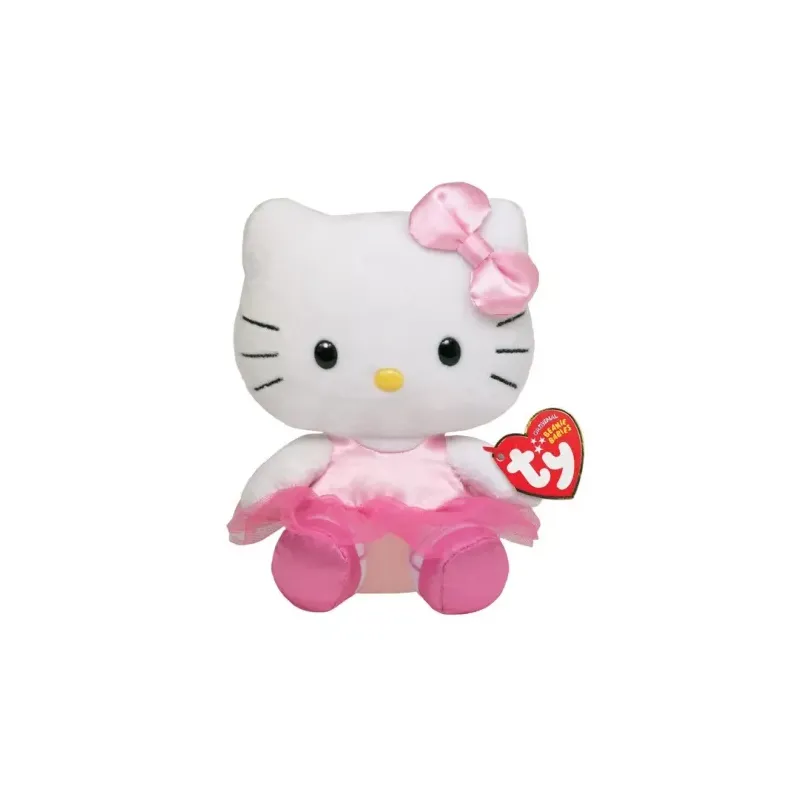 BALLERINA HELLO KITTY 15 CM BEANIE BABIES TY