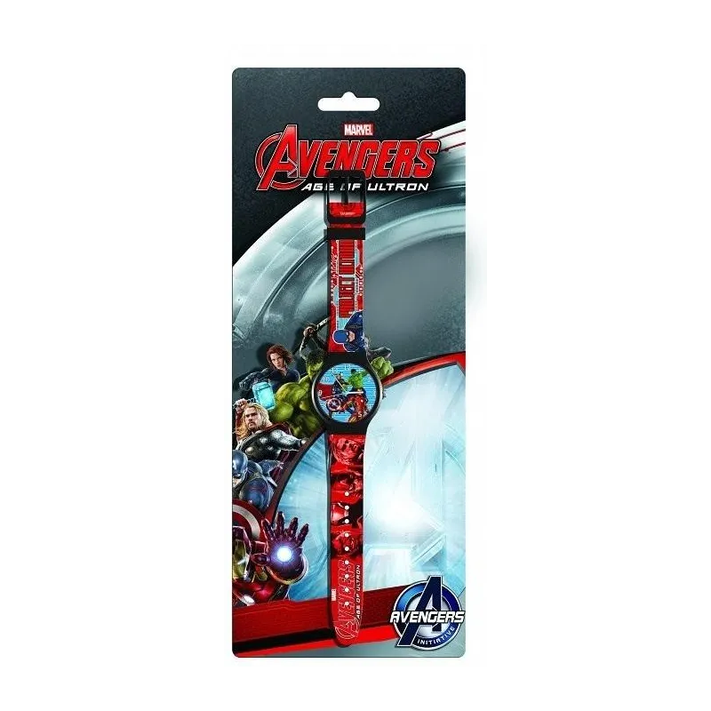 ZEGAREK DZIECIĘCY AVENGERS DIAKAKIS NA PASKU PULIO 3+