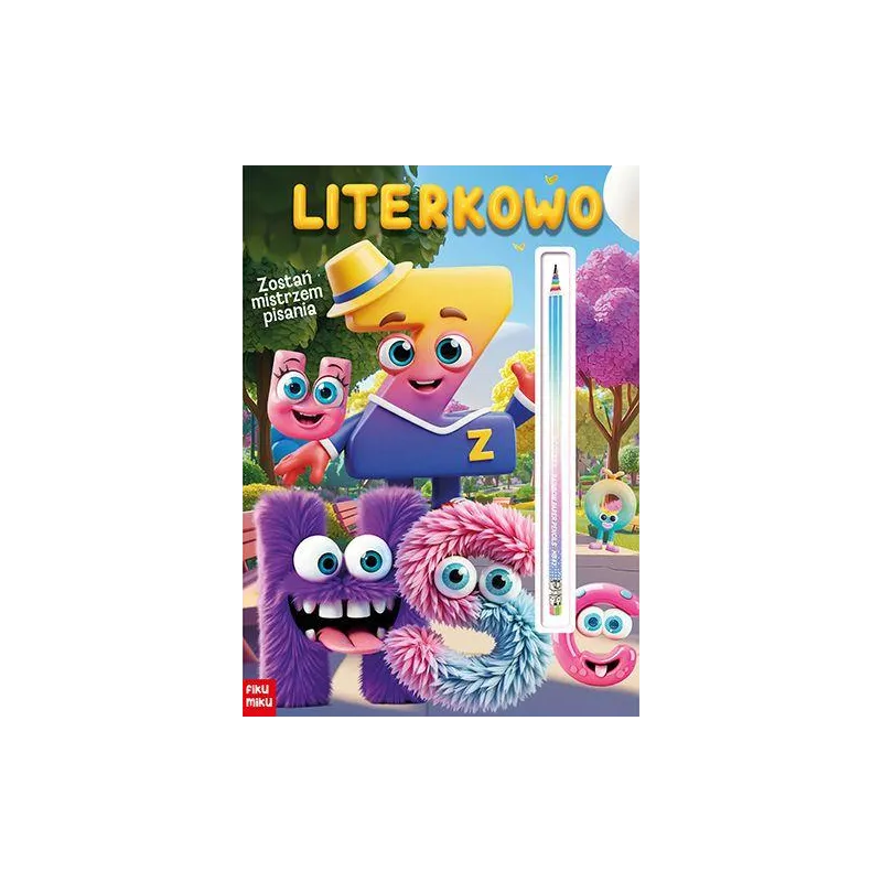LITERKOWO Z TĘCZOWYM OŁÓWKIEM