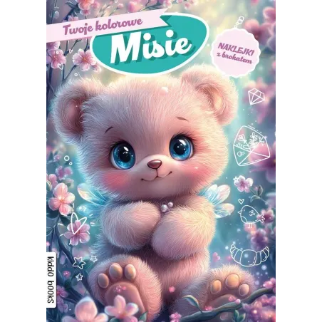 Misie. Kolorowanka Z Naklejkami