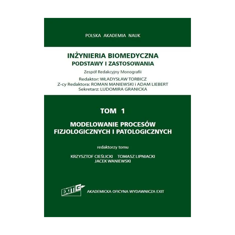 MODELOWANIE PROCESÓW FIZJOLOGICZNYCH I PATOLOGICZNYCH 1