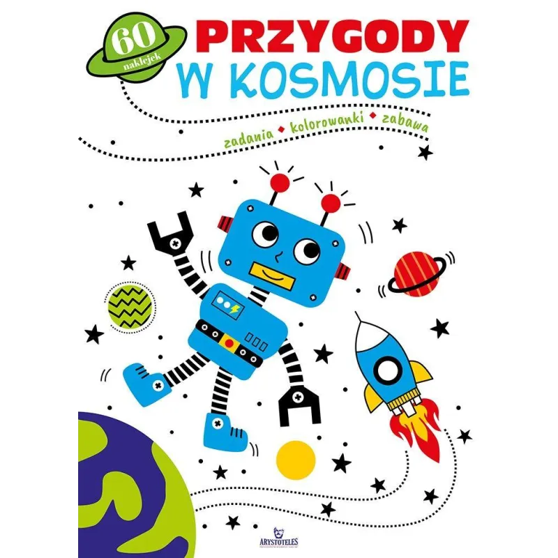 PRZYGODA W KOSMOSIE. KSIĄŻECZKA Z NAKLEJKAMI