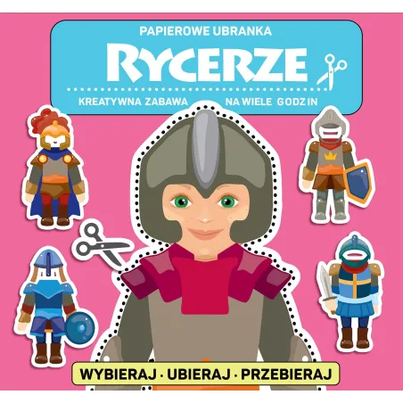 Rycerze. Papierowe Ubranka