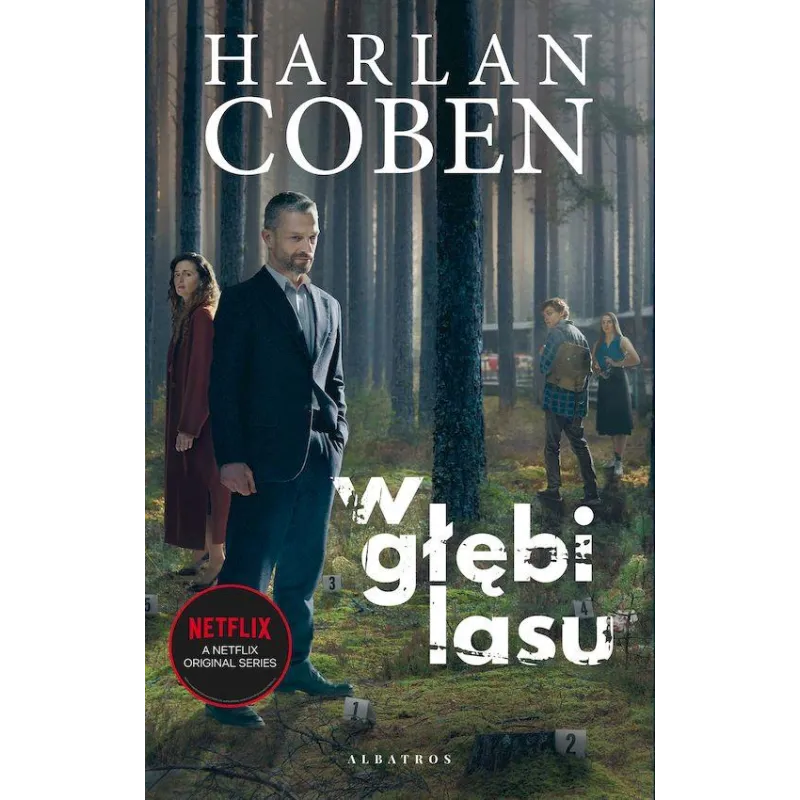 W głębi lasu. Myron Bolitar okładka filmowa Harlan Coben