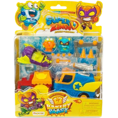 SUPER ZINGS MISSION BAKERY BLAST ZESTAW FIGUREK Z AKCESORIAMI - Magic box