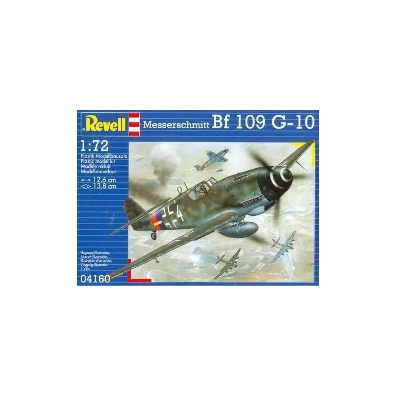 MODEL SAMOLOTU MESSERSCHMITT BF 109 G-10 REVELL 8+