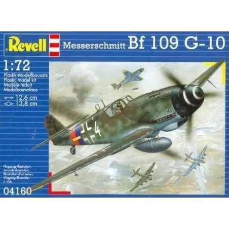 MODEL SAMOLOTU MESSERSCHMITT BF 109 G-10 REVELL 8+